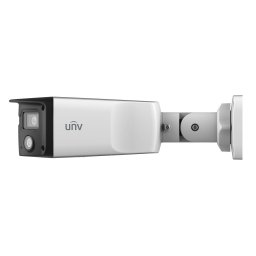 Uniview Prime-III 8MP (3840x1080) 180°-os széles látószögű ColorHunter csőkamera, 2x4mm fix objektívvel, dual mikrofonnal és hangszóróval