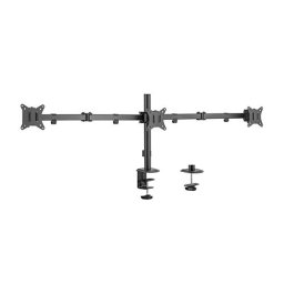 Asztali monitor tartó 3 monitorhoz 27" fekete Gembird (MA-D3-01)