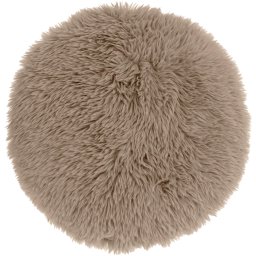 Kerek dekoratív párna MATS 40 cm, taupe