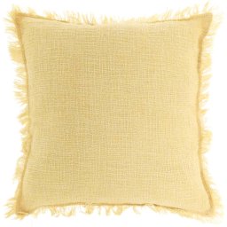 Dekoratív párna MAXIMEA 45x45 cm, sárga