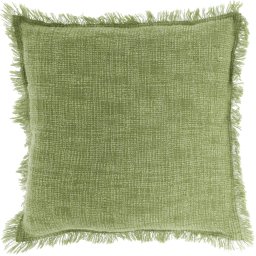 Dekoratív párna MAXIMEA 45x45 cm, olíva zöld