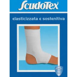 S-537 Scudotex bokavédő sport varrás nélküli nyitott sarokkal fehér