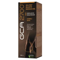 GCA 2700 melegítő masszázs gél 100 ml