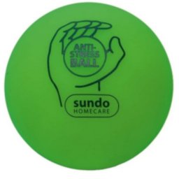 Antistressz labda 75 mm zöld