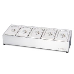 COZZE pizzafeltét tároló, feltétállomás