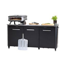 COZZE 3 részes kültéri konyha modul, integrált szemetessel (180cm)