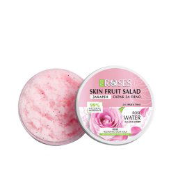 Nature of Agiva Roses Skin Fruit Salad 2:1 Cukros bőrradír arca és testre Rózsa kivonattal, 200 ml