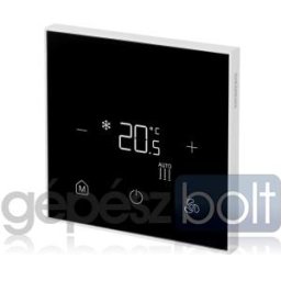 Siemens RDF400MB Süllyesztett szerelésű érintőképernyős Modbus termosztát AC 100...230 V