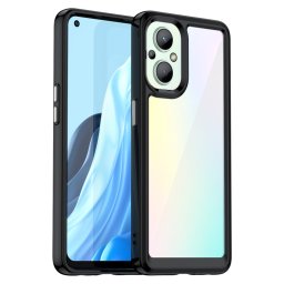 CRYSTAL Védőburkolat Oppo Reno7 Lite 5G fekete