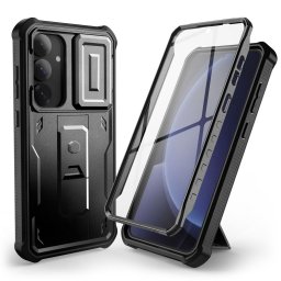 TECH-PROTECT KEVLAR CAM+ Tartós burkolat Samsung Galaxy S25 5G fekete