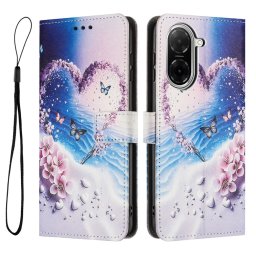 ART Pénztárca tok Xiaomi Redmi A5 HEART BUTTERFLY