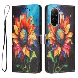 ART Pénztárca tok Xiaomi Redmi A5 SUNFLOWER telefonhoz