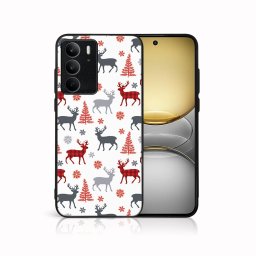 MY ART Realme C75 DEER (068) karácsonyi mintás tok