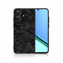 MY ART Védőtok Realme Note 60 BLACK TRIANGLES (232)