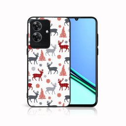 MY ART Realme Note 60 DEER (068) karácsonyi mintás tok