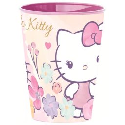Hello Kitty műanyag pohár 260 ml Nr 02