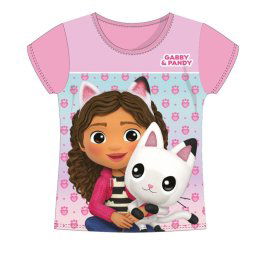 Gabi babaháza Pandy Light Pink gyerek rövid póló, felső 5 év / 110 cm