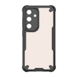 Defender szilikon telefonvédő (ütésállóság, légpárnás sarok, akril hátlap, kameravédő) FEKETE Samsung Galaxy S25 Plus (SM-S936)