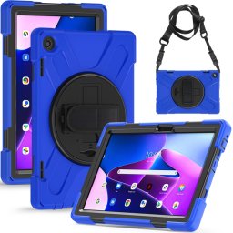 SOLID Tartós borítás Lenovo Tab M10 3. generációhoz (TB328FU / TB328XU) kék
