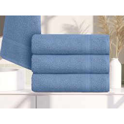 CLARYSSE ELEGANCE törölköző 70x140 cm kék, 100% pamut