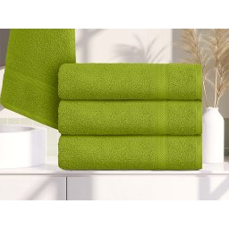 CLARYSSE ELEGANCE törölköző 70x140 cm zöld, 100% pamut