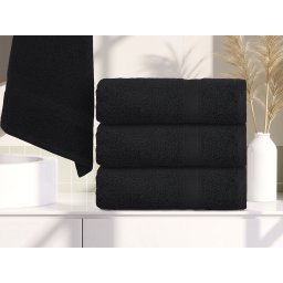 CLARYSSE ELEGANCE törölköző 60x110 cm antracit, 100% pamut