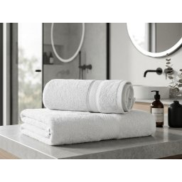 CLARYSSE ELEGANCE törölköző 60x110 cm fehér, 100% pamut