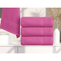 CLARYSSE ELEGANCE törölköző 60x110 cm rózsaszín, 100% pamut