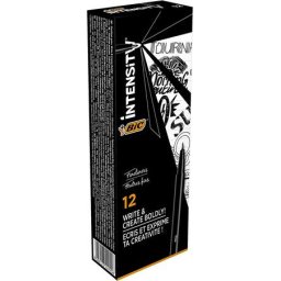 BIC Tűfilc, 0,4 mm, BIC "Intensity", fekete