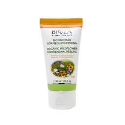 Biola Bio vadvirág bőrmegújító peeling, 50 ml