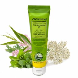 Naturissimo Citromfű-fűzfa tini arclemosó gél, 100 ml