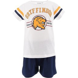 Harry Potter Gryffindor White gyerek rövid pizsama 6 év / 116 cm