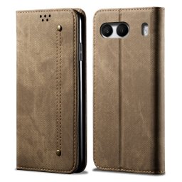 DENIM pénztárcahuzat OnePlus Nord 4 5G-hoz szürkésbarna