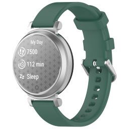 SILICONE Cserélhető szíj Garmin Lily 2-hez Aktív sötétzöld