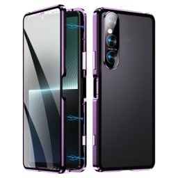 Mágneses borító 360 Sony Xperia 1 VI lila színhez