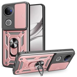RING KAMERA Tok tartóval Vivo V50 5G rózsaszín