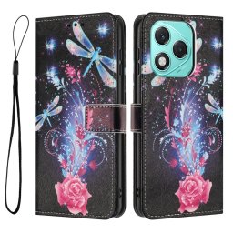 ART Pénztárca tok Honor 400 Lite 5G DRAGONFLY telefonhoz