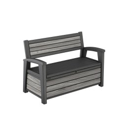 Decocoat műanyag kerti pad/tároló 227 L