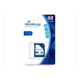 Mediarange SDHC 4GB CL10 memóriakártya