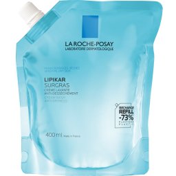 La Roche-Posay Lipikar Surgras koncentrált tusoló krém bőrszárazság ellen utántöltő 400ml
