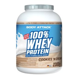 Body Attack 100% Whey protein 2300 g