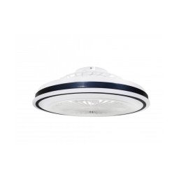 Optonica LED ventilátoros mennyezeti lámpa 36W 3CCT távirányítóval fehér-fekete - 19107
