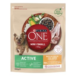Purina One teljes értékű állateledel felnőtt kutyák számára csirkében gazdag, rizzsel 2 x 800 g
