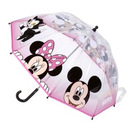 Disney Minnie Make Me Happy gyerek átlátszó esernyő ?71 cm