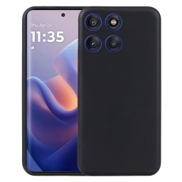 TPU Védőburkolat Motorola Edge 60 Pro készülékhez, fekete