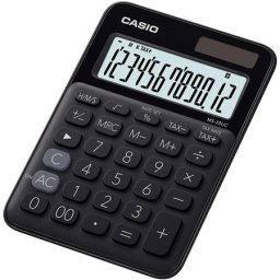CASIO Számológép, asztali, 12 számjegy, CASIO "MS 20UC", fekete