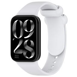 BUTTERFLY szilikon szíj Xiaomi Smart Band 8 Pro készülékhez világosszürke