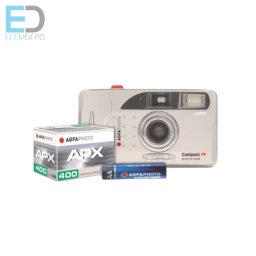 AgfaPhoto Analog motoros fényképezõgép set + ( APX400-36 film, tok, elem)