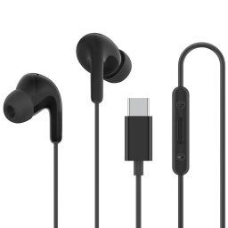 Xiaomi Type-C fülhallgató M2413E1/USB-C/Wire/Fekete