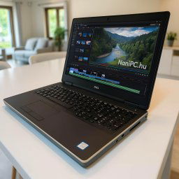 Az erőgép DELL Precision 7740 I7-9850H/32GB/512SSD/Nvidia RTX 3000 6GB /17,3" Workstation Laptop